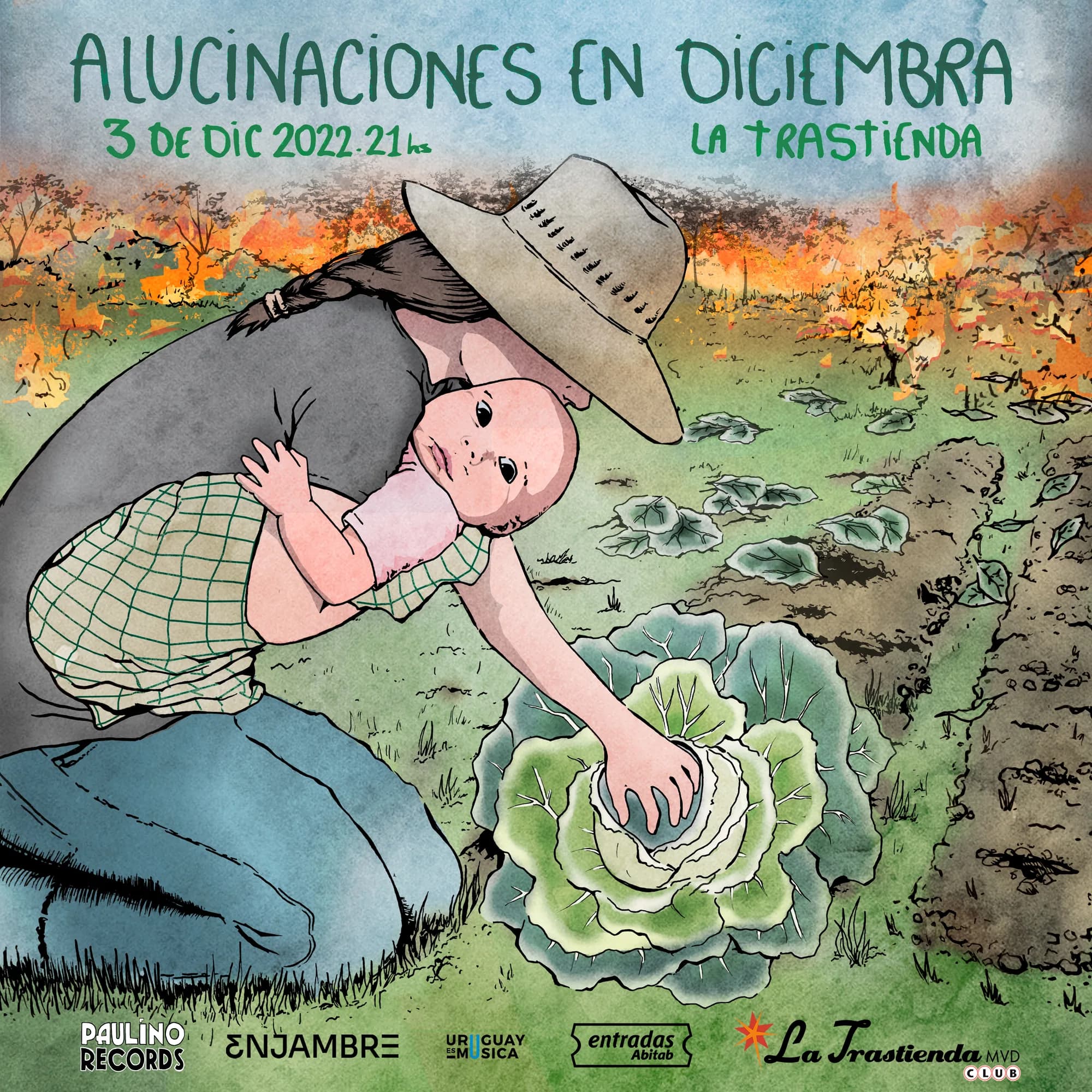 Alucinaciones en Diciembra — Afiche