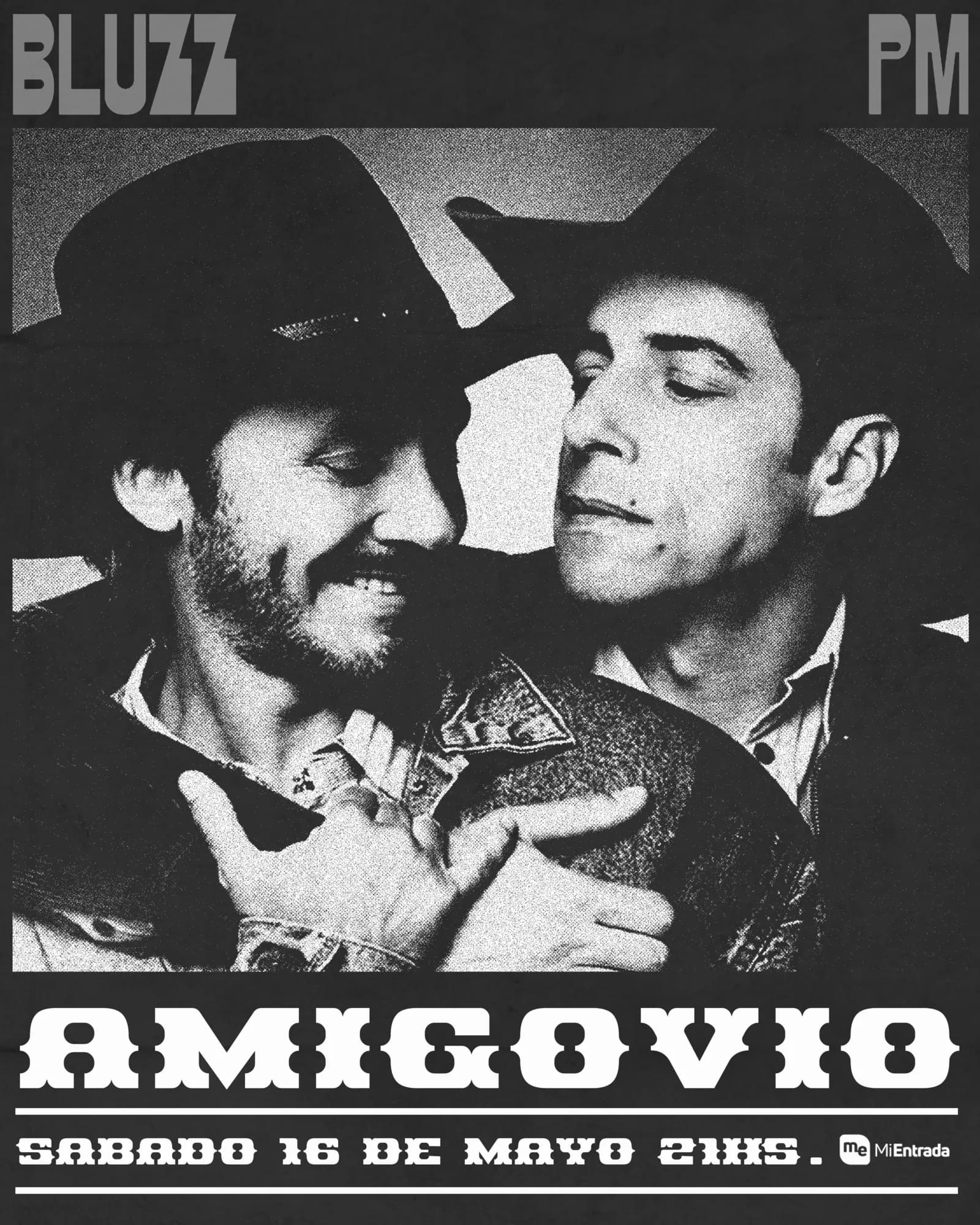Amigovio Bluzz — Afiche