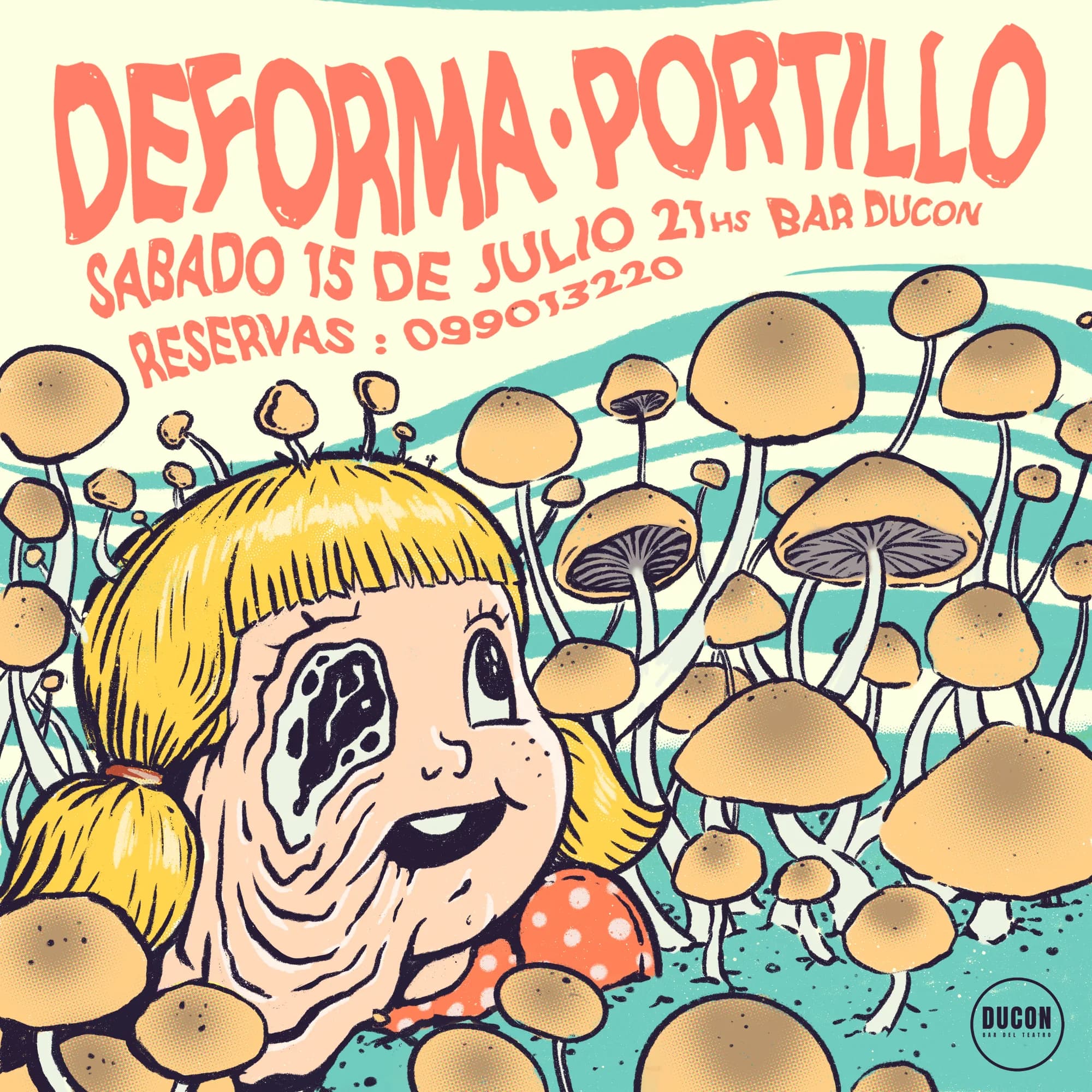 Deforma Portillo — Afiche