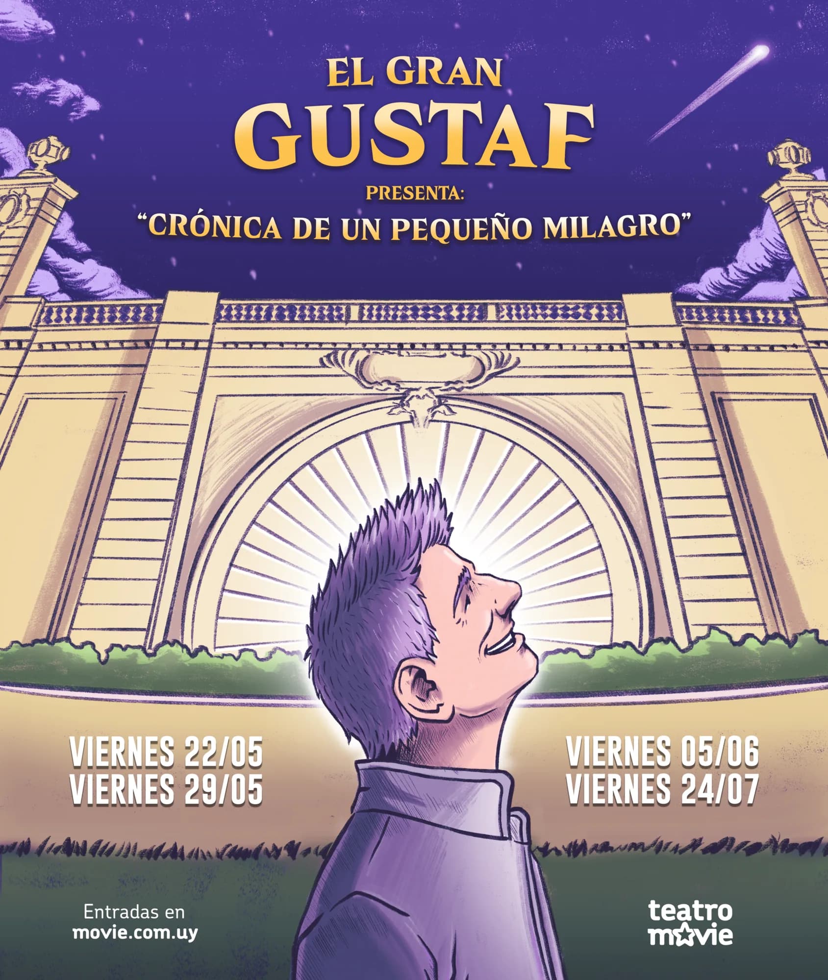 El Gran Gustaf Formato Original Full Resolucion — Afiche