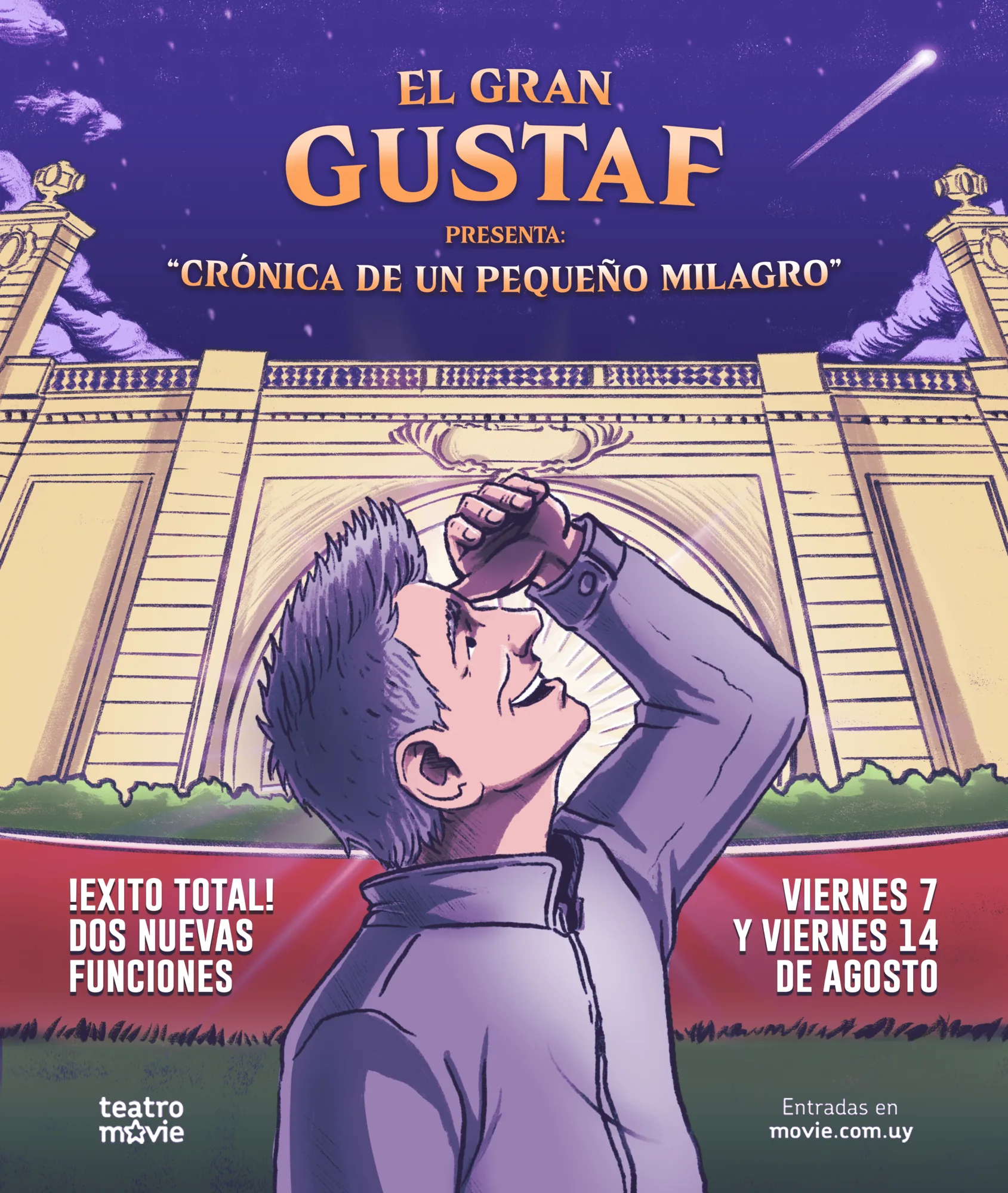 El Gran Gustaf Full Resolucion — Afiche