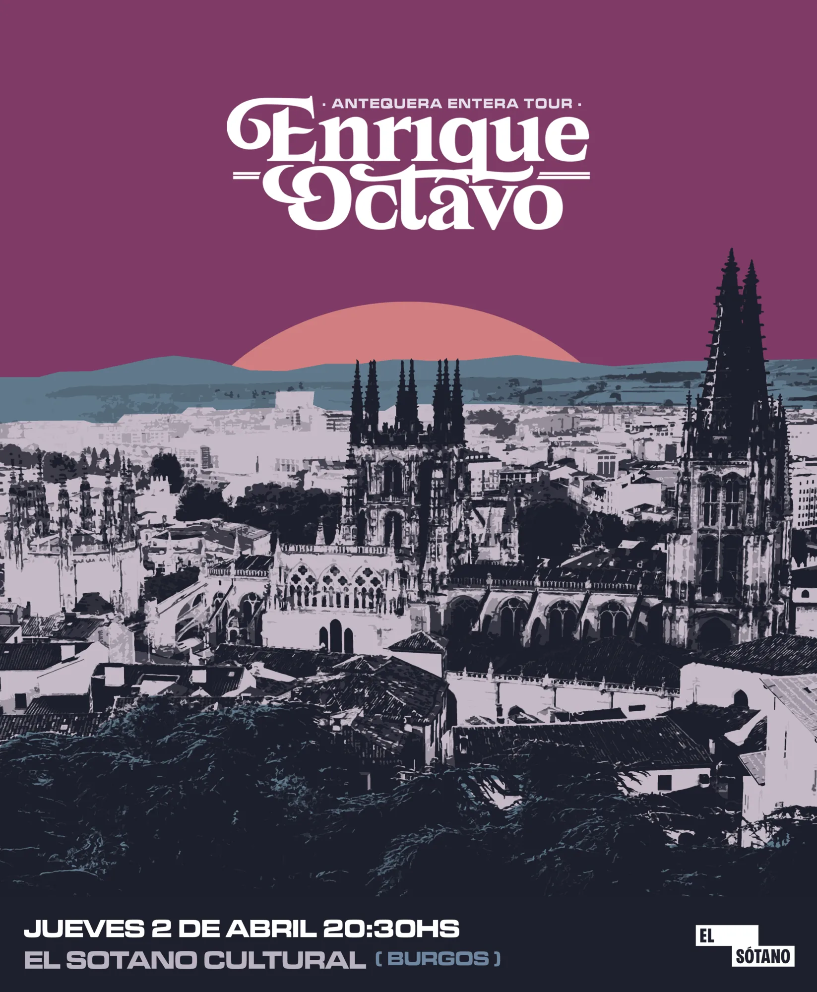 Enrique Octavo 15 — Afiche