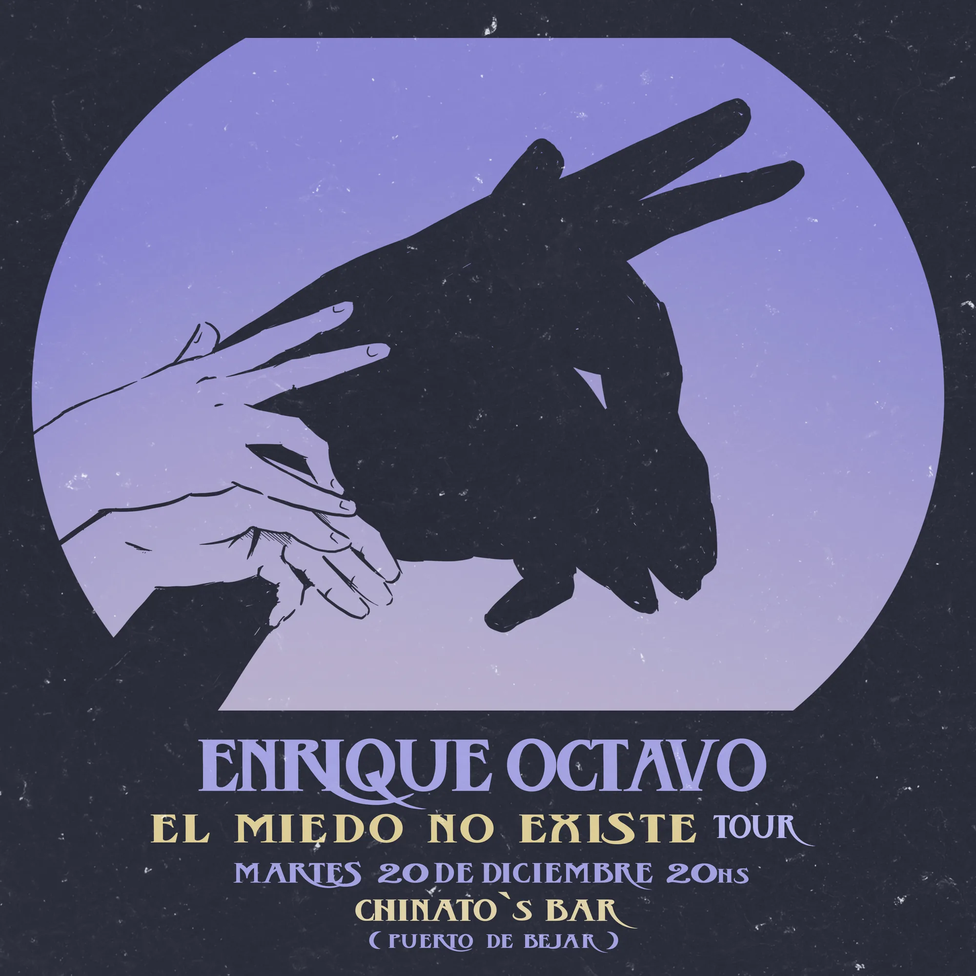 Enrique Octavo Chinatos Bar — Afiche