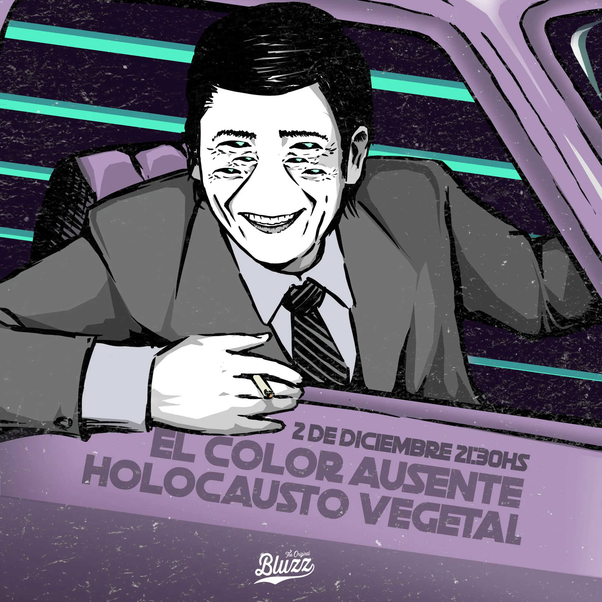 Holocausto Vegetal y el Color Ausente — Afiche