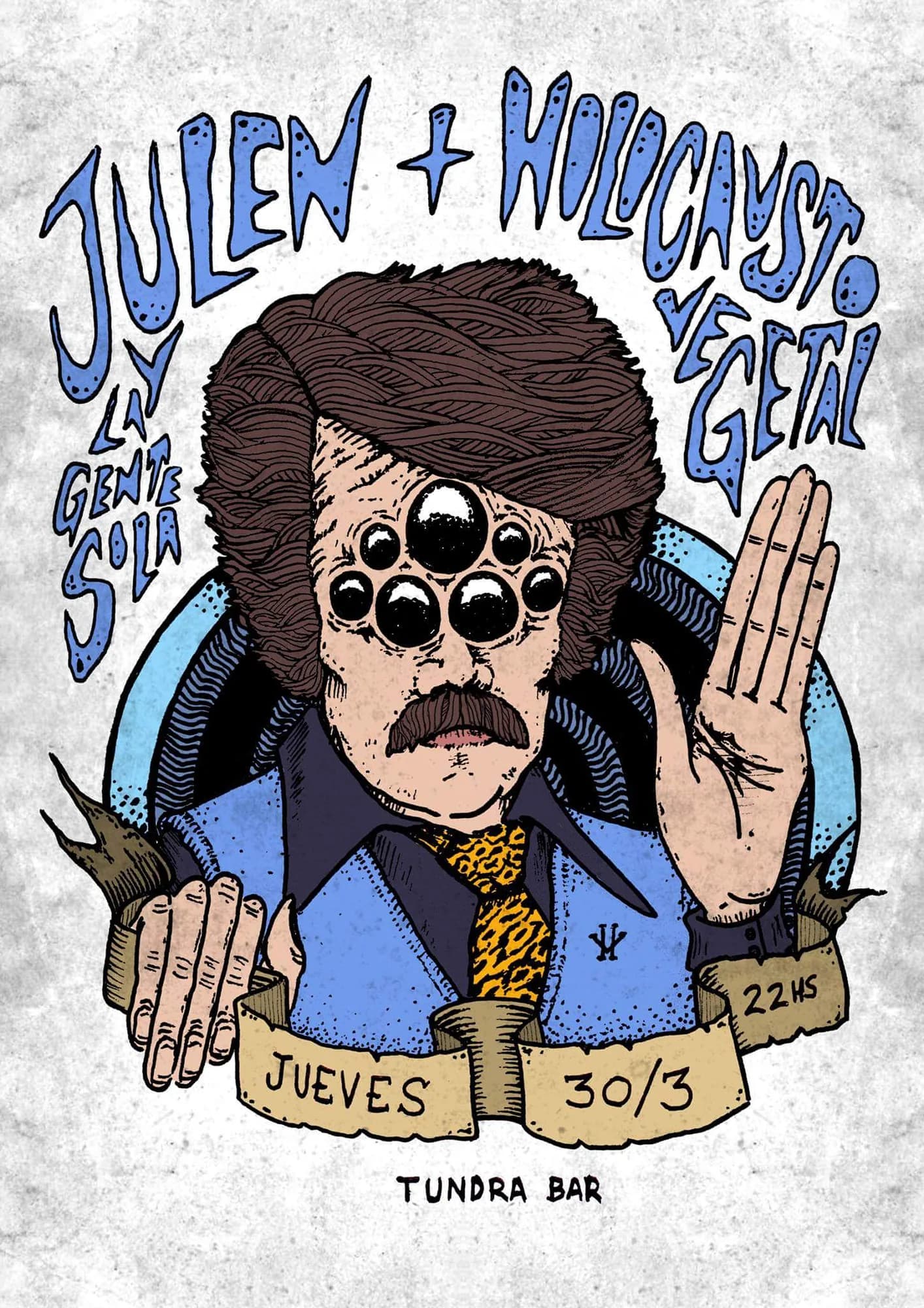 Julen Holocausto Vegetal 2017 — Afiche