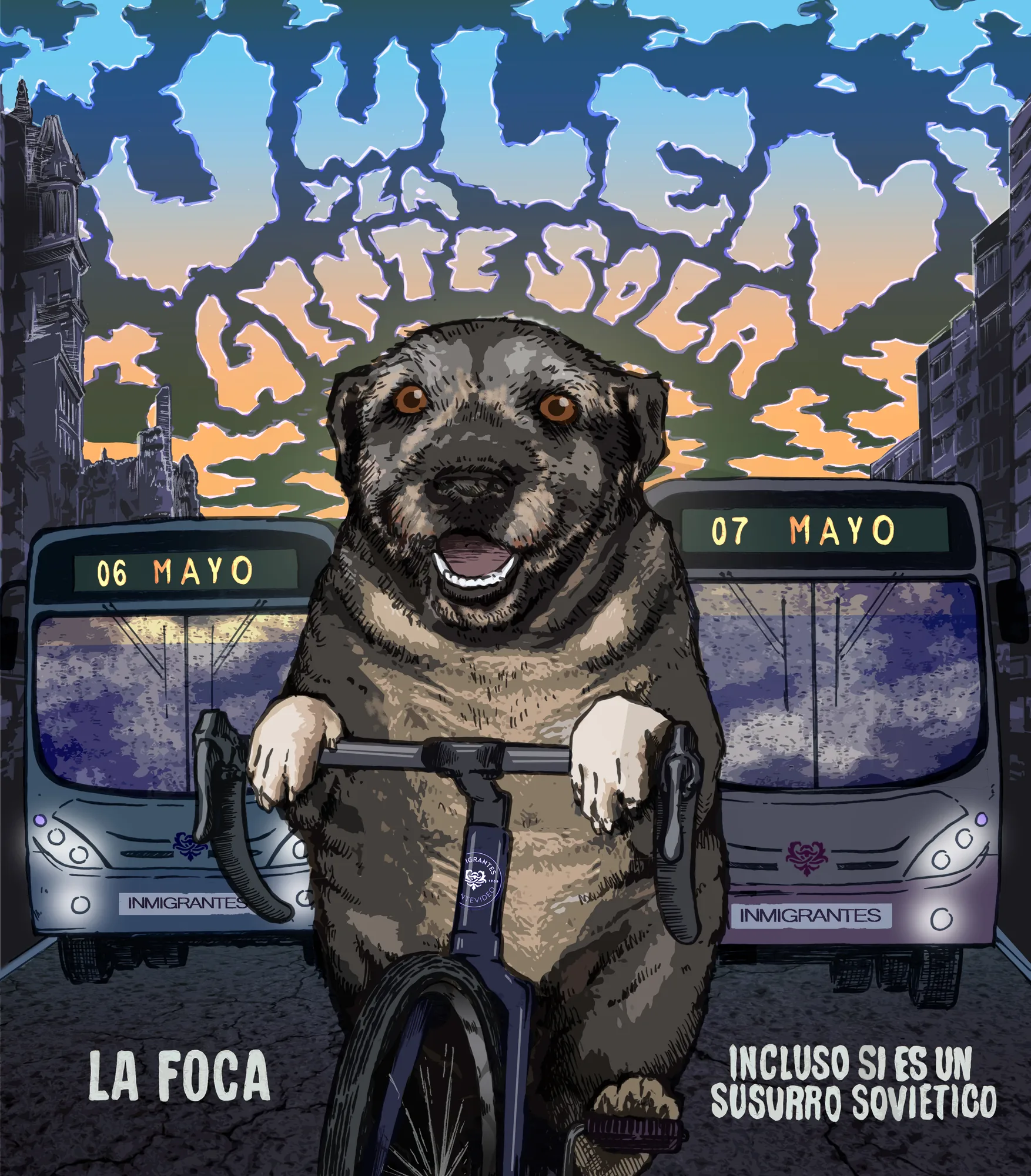 Julen la Foca Iseuss — Afiche