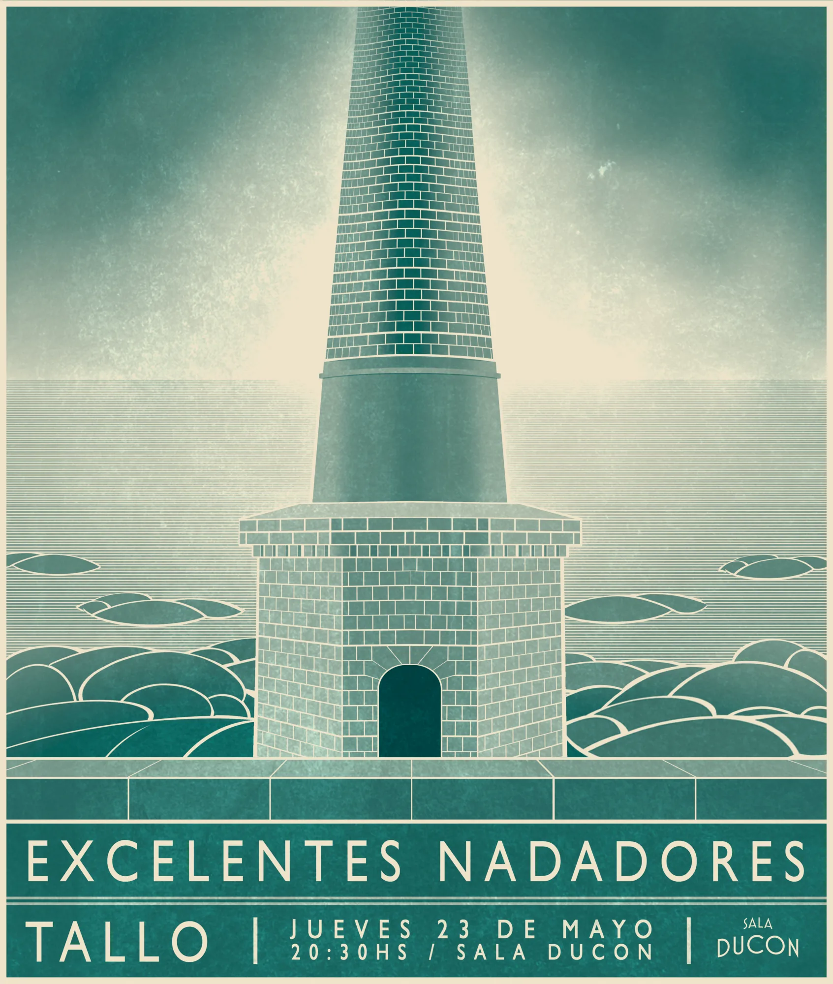 Nadadores Tallo Logonuevo — Afiche