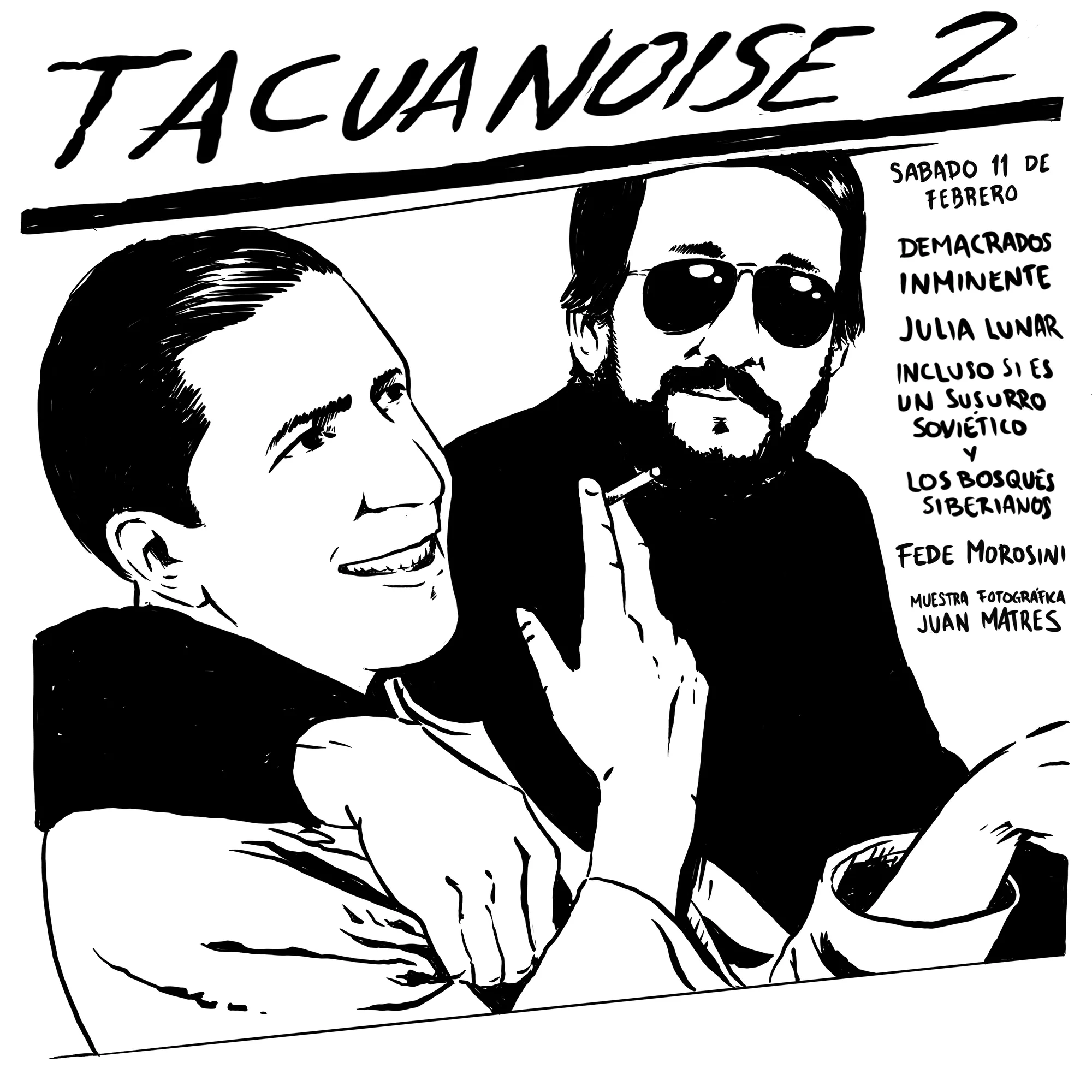 Tacuanoise 2 — Afiche