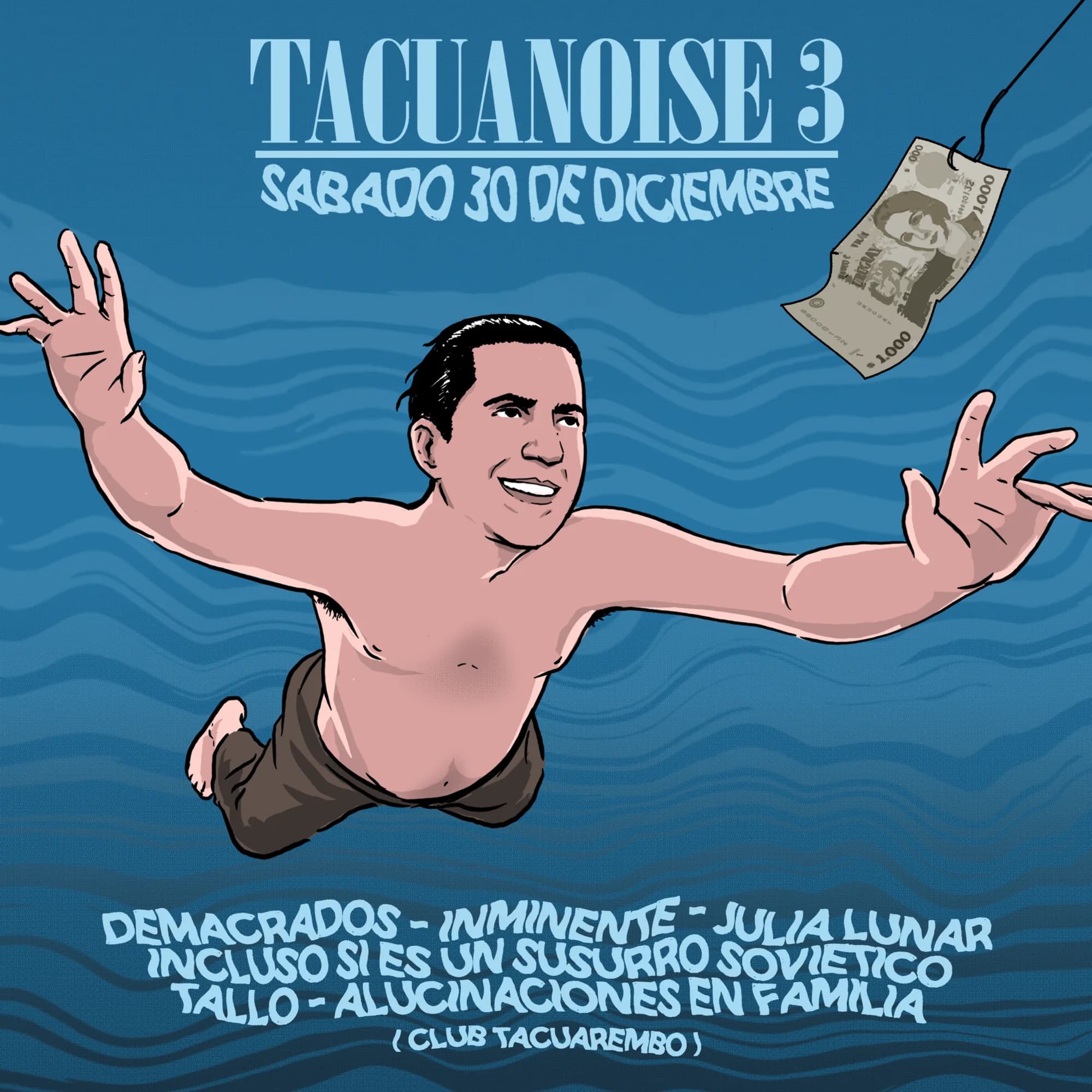 Tacuanoise 3 — Afiche