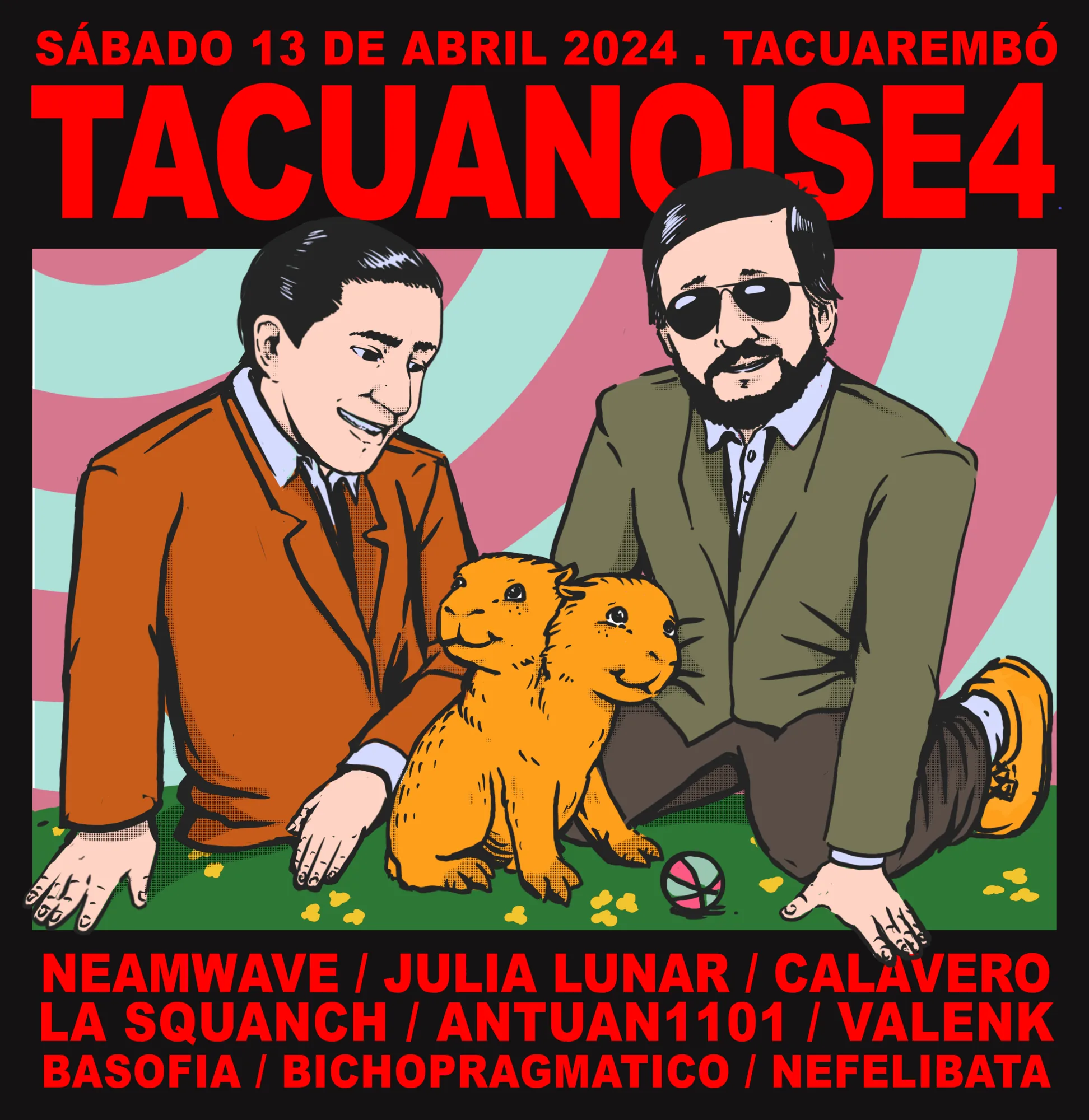Tacuanoise 4 — Afiche
